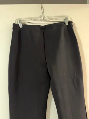 Zenana Outfitters Black Flare Knit Pants with Drawstring thumbnail 6