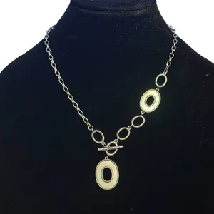 Lia Sophia Coast to Coast mother of pearl necklace thumbnail 1