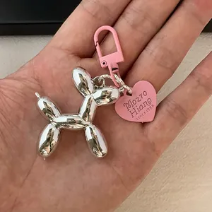 Balloon Dog Car Keychain for Men Women Love Heart Keychain Charm Bag Charm thumbnail 5