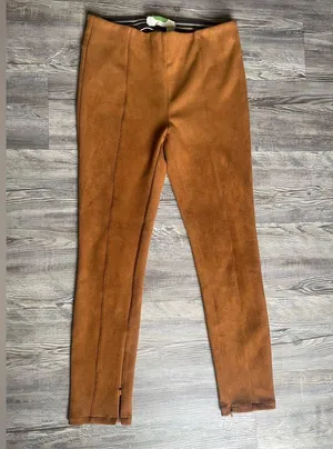 Anthropologie Brown Skinny Pants thumbnail 2