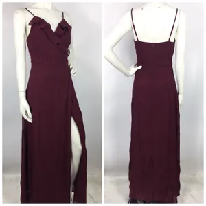 Lulus Side Slit Maxi Dress thumbnail 2