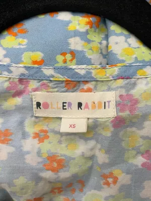 Roller Rabbit Women’s Marine Anu Kurta Floral Dress Size XS thumbnail 4