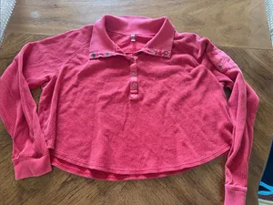 Free People Movement Waffle Top thumbnail 1