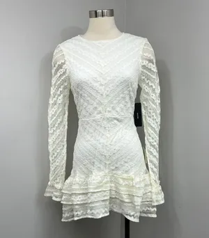 Cream Lace Dress thumbnail 1