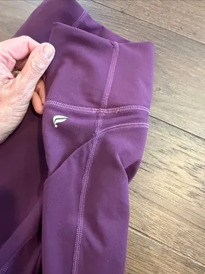 Fabletics PureLuxe High-Waisted Leggings Maroon Size Small - C3-212 thumbnail 6