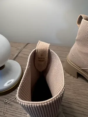 Steve Madden Light Brown Booties Boots Suede thumbnail 4