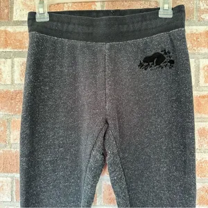 Roots Joggers Sweatpants Charcoal Gray Women’s Size XS Slim thumbnail 2