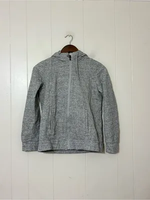 FIGS Essentials Hoodie XS Gray Full Zip Jacket Soft Fleece Medical Athleisure thumbnail 2