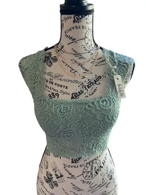 Lace Crop Top thumbnail 1