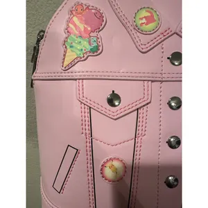 NWT Loungefly Pokemon Ice Cream Denim Jacket Mini Backpack Purse Bag thumbnail 2