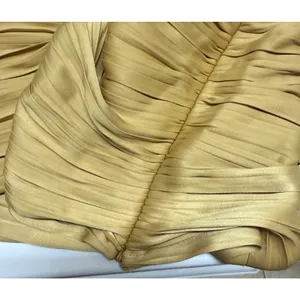 Joie‎ Womens Gold One Shoulder Pleated Top Small NEW thumbnail 6
