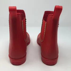 Jack Rogers Sallie Slip-On Red Rain Booties thumbnail 7