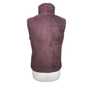 THE NORTHFACE Women’s Plum Furry Fleece Zip Front Vest Medium thumbnail 5