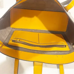 Dooney & Bourke Leather Small Shannon Tote Grey Leather Gold Hardware‎ thumbnail 3