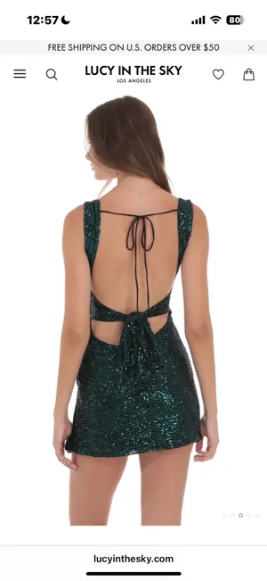 Lucy in the Sky Hoco Dress thumbnail 2