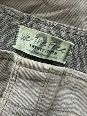 Free People Pull On Corduroy Flare in Sugar Maple Size 27 thumbnail 7