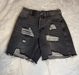 Pacsun high rise distressed boy shorts womens thumbnail 1