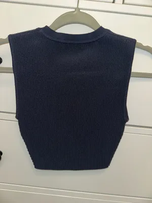 Aritzia Sculpt Knit Tank Crop thumbnail 3