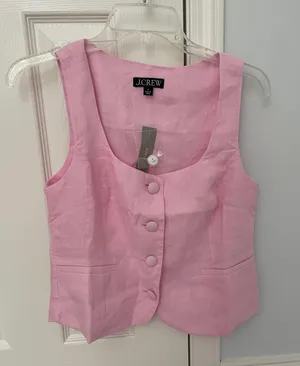 J Crew Button Top thumbnail 2