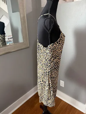 Outdoor Voices The Exercise Dress Cheetah print athletic dress medium. thumbnail 6