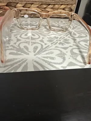 Transparent champagne gold Reading Glasses (+2.75) NWT thumbnail 4