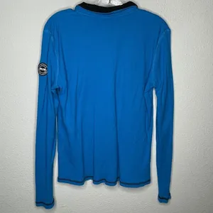 Lauren‎ Ralph Lauren Blue Active Shirt thumbnail 3