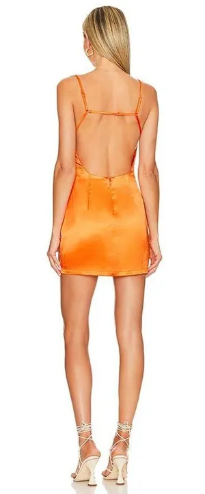 Superdown Revolve Orange Dress thumbnail 2