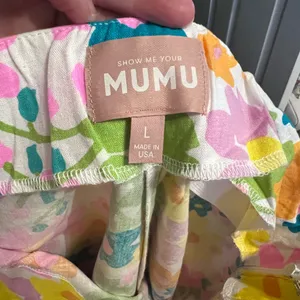 Show Me Your MuMu Colorful Floral Skirt NWOT thumbnail 3