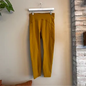 LULU🍋 Power Thru High-Rise Tight 25"‎ - Gold Spice thumbnail 2