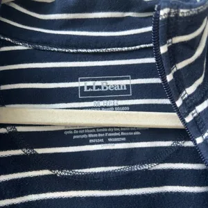 L.L.Bean Women's Ultrasoft Sweats, Full-Zip Mock-Neck Jacket Stripe thumbnail 4