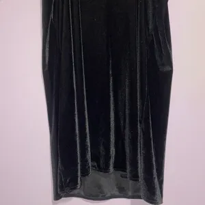 Victoria's Secret Velvet Slip Dress Women XS Black Mini Sexy Whimsigoth Witch thumbnail 7