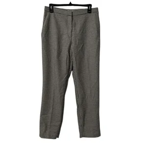 H&M Black and White Ankle Length Dress Pants(Size 6) thumbnail 4