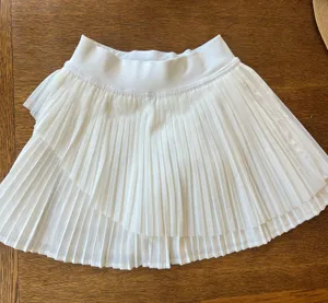 Lululemon white pleated tennis skirt thumbnail 1