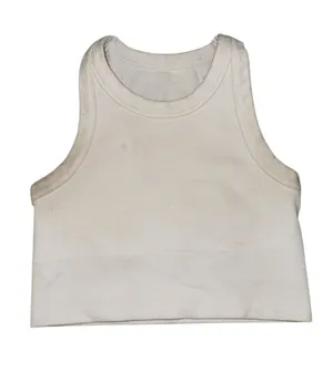 Alo Yoga off-white Seamless Delight High Neck Bra women’s size small thumbnail 1