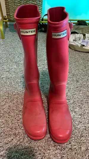 Hunter Gloss Boots thumbnail 1