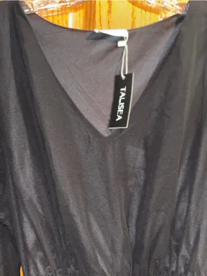 Versatile Black Dress with tie waist thumbnail 3
