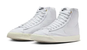 Nike Blazer Mid '77 Canvas "Triple White" (Women's US 8.5 / EUR 40) - DX5550-100 thumbnail 1