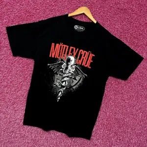 Motley Crue Dr Feel Good Album Cover Art Heavy Metal Tee L thumbnail 1