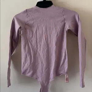 SKIMS Essential Crew Neck Long Sleeve Bodysuit - Dusk, Size Large, $78 thumbnail 9