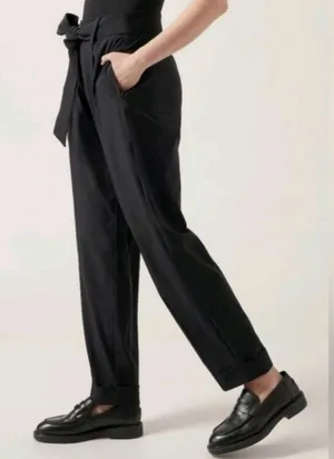 ATHLETA Bcalck Cardiff Plats Pull‎ on Causal Size 4 thumbnail 1