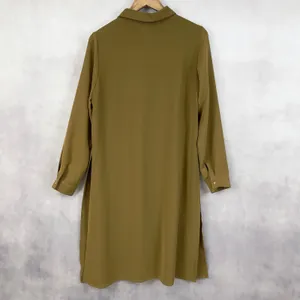 Aker Womens Tunic Dress Size‎ 38 (M) Minimal Lagenlook Euro Lagom Quiet Luxury thumbnail 3