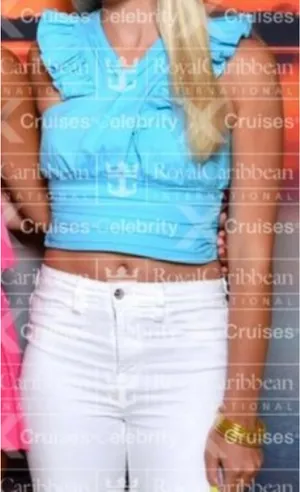 DO+BE Blue Crop Top thumbnail 2