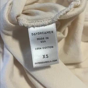 Free People x Daydreamer The Door Hello I Love You Maxi Tee Dress Size XS RARE thumbnail 13