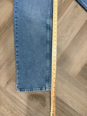 BDG Jeans High Rise Baggy Straight Leg Medium Blue Wash Size 27 thumbnail 8