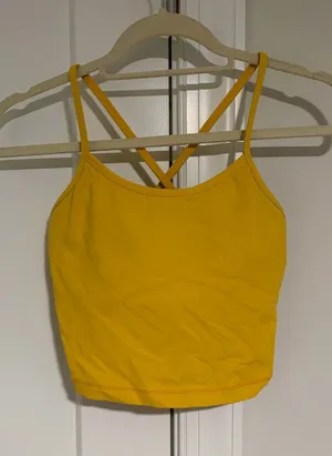 Senita Athletics Cropped Tank with Built in Bra thumbnail 1