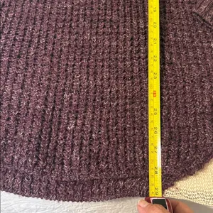 Free People Dylan Tweedy Long-Sleeve Cowl-Neck Sweater. M thumbnail 6