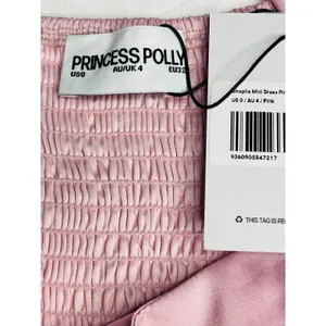 Princess Polly womens Straplie Mini Dress Pink size 0 New with tags Coquette thumbnail 4