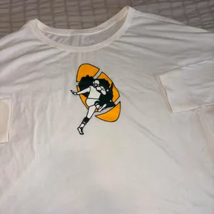 New Fanatics Green Bay Packers NFL Women's 3XL Long Sleeve Vintage Style T Shirt thumbnail 2