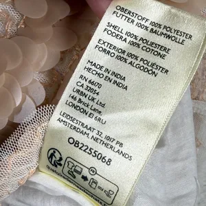 Free People Iridescent Pink Ivory Sequin Camisole Top OB2255068 XS NEW‎ thumbnail 7