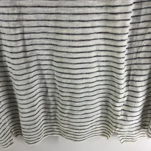 Old Navy Womens Striped Relaxed Scoop Neck Sweater Black White Size L thumbnail 2